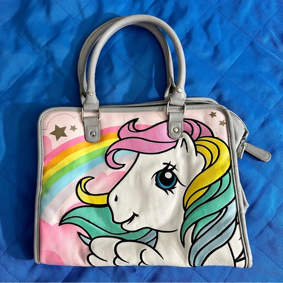 Loungefly Handbags - RARE Loungefly x My Little Pony bag purse 🌈